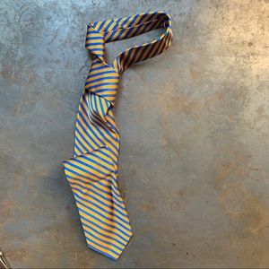 J. Crew necktie gold/blue